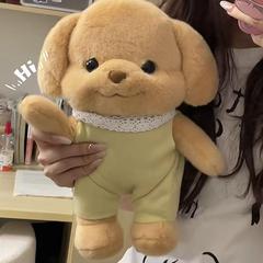 ネット赤小鼻ガぬいぐるみ森貝児人形家族犬貴賓犬バッグ人形人形人形人形誕生日プレゼント