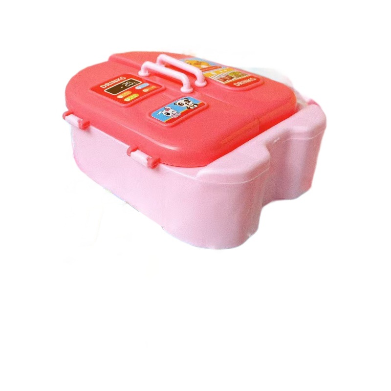 Puzzle infantil juguetes para niñas mini refrigerador de doble puerta simulación de pequeños electrodomésticos regalos premios 2 lotes