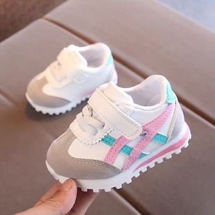 [62000 Collection] Children's Korean Baby Shoes Male 1-3 Years Old Soft Bottom Does Not Fall with Infants Toddler