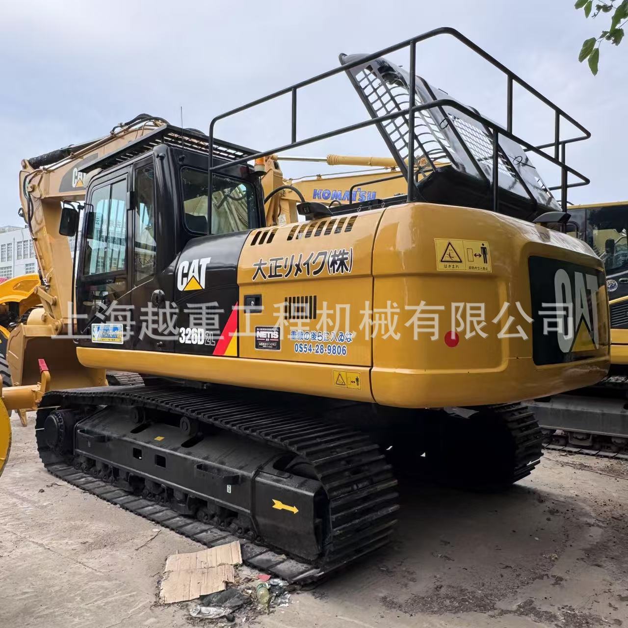 Caterpillar tracked 20ton used Cat 326 320D2L excavator