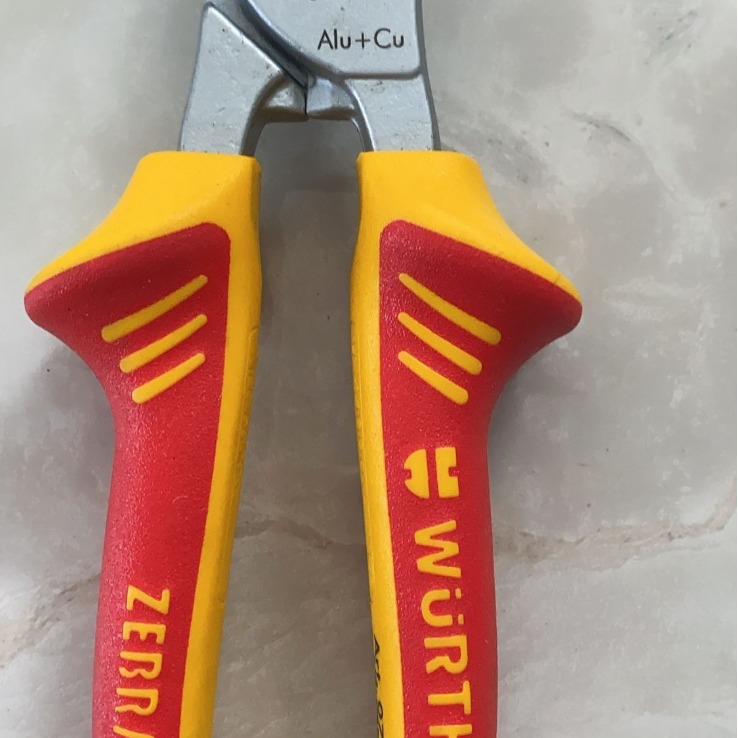 德国伍尔特WURTH绝缘电缆钳L160MM 71401585