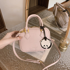 女士氣質簡約小包包2024春季新款森系高顏值百搭單肩斜挎包小方包