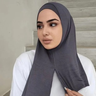 New Malaysia Baotou convenient scarf mercerized cotton jersey scarf scarf wholesale