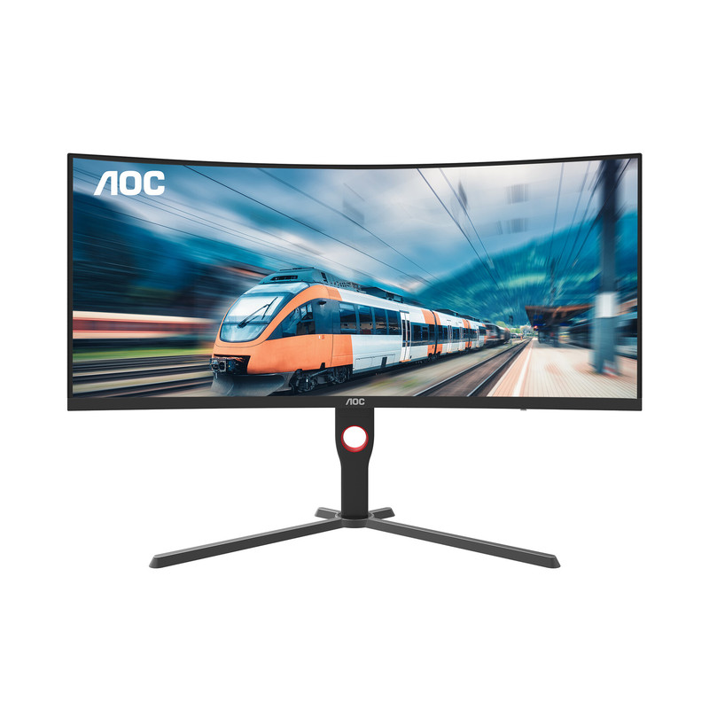 Aoc Cu34G3X 34-Inch 4K Curved 180Hz Hairtail Screen 21:9 E-Sports Computer Monitor Hdr10