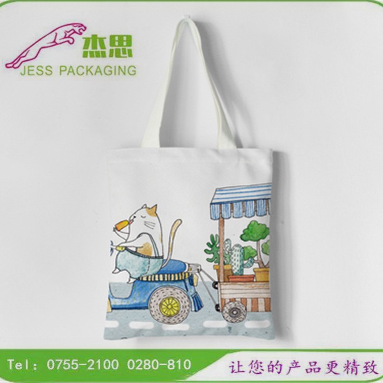 设计新款日韩帆布手提单肩包背包拉链包大容量购物斜挎包量大从优