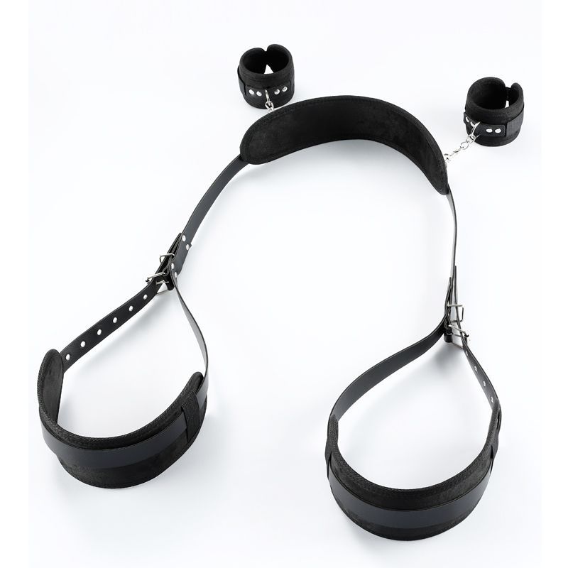 Sm productos para adultos, diversión alternativa, cinturón auxiliar, cinturón de división de piernas en forma de mujer, versión mejorada, cinturón de división de piernas atado