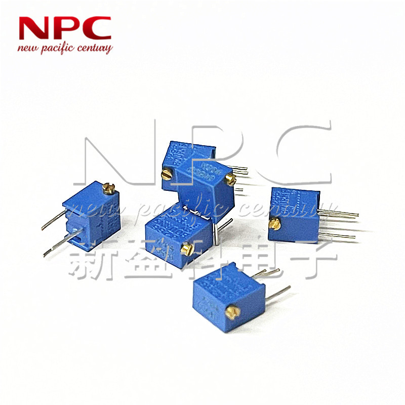 国产电位器3266X-1-203LF 阻值20KR 侧调精密可调电阻 一管50只