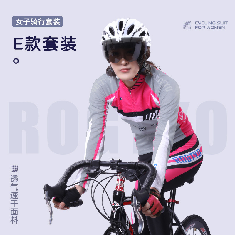 Primavera, verano, otoño, ropa de bicicleta de montaña delgada, traje de manga larga, ropa de equipo de ciclismo de secado rápido
