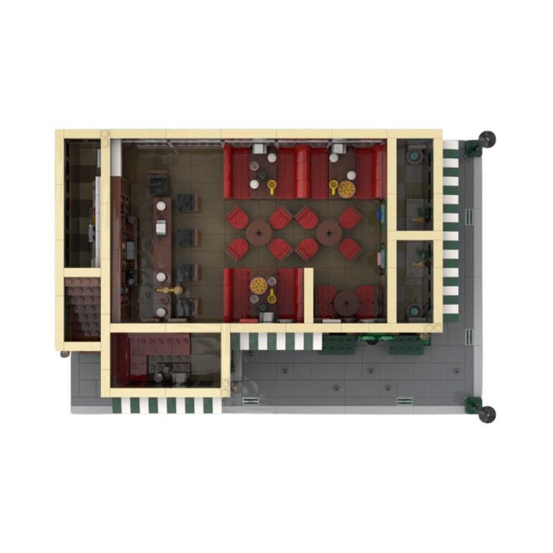 Building Block Model Set Small Particle Assembly Toy Diy Kit_voghion.com