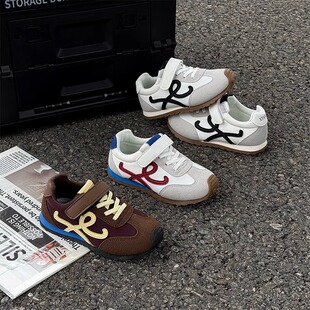 Children's Shoes 2025 Spring New Low-top Board Shoes Trendy Brand Girls Forrest Gump Shoes Casual Baby Boys sneaker