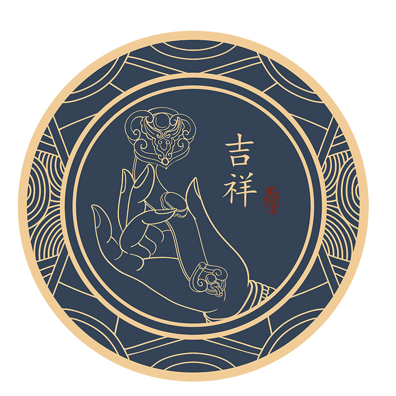 almohadilla de taza redonda china sin lavado almohadilla de aislamiento térmico absorción de agua tetera doméstica almohadilla de taza de té resistente a altas temperaturas almohadilla de taza de goma blanda image 6