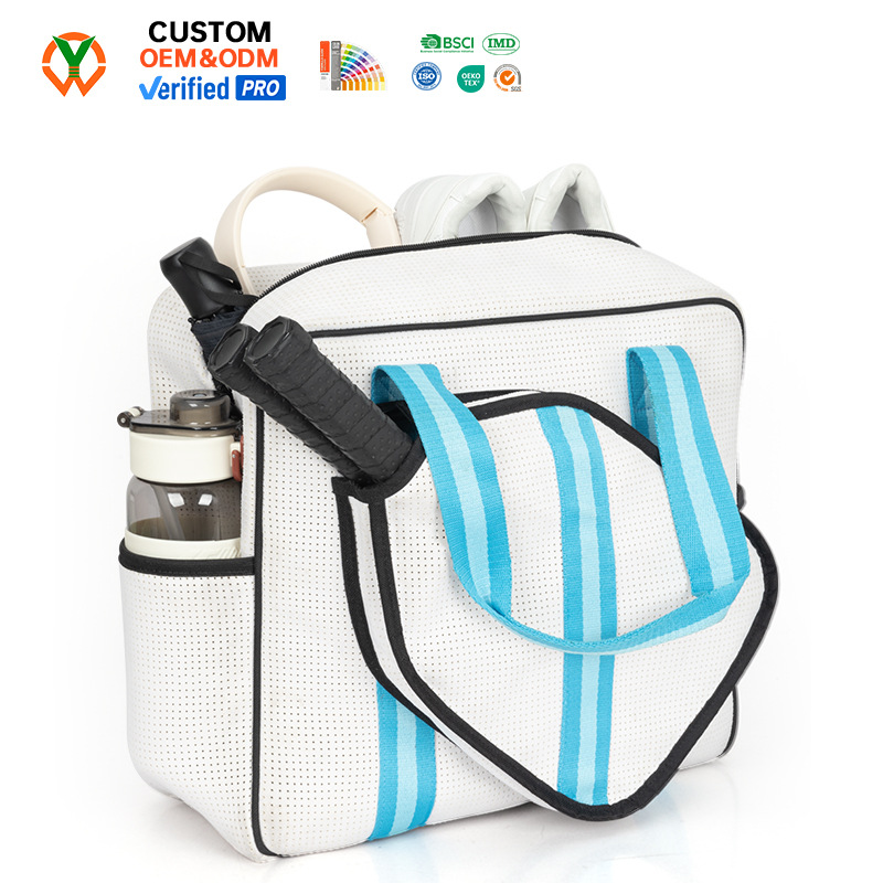 BSCI-specific badminton racket and tennis bag, large-capacity single-shoulder Oxford travel handbag for women, racket bag