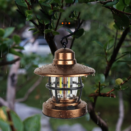 Outdoor Camping Tent Light Cross-border LED Battery Model Camping Handheld Emergency Light Retro Portable Campsite Lighting Lamp