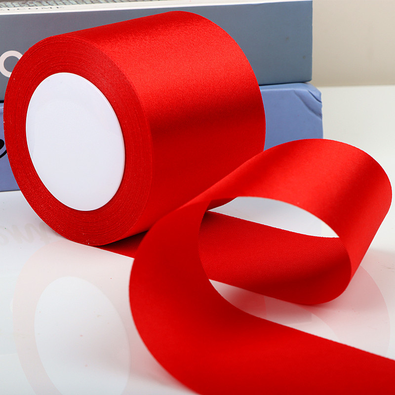 Cinta roja Cinta embalaje de regalo cinta de hornear boda Cinta Roja cinta Cinta Roja coche Cinta Roja tira de tela