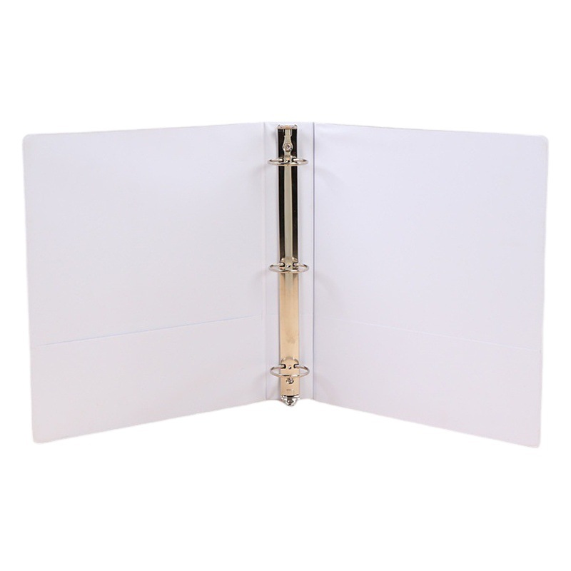 PVC フォルダー A4 ダブルクリップ肥厚ルーズリーフブックプルクリップ防水シェル学生テスト用紙収納ファイルフォルダー