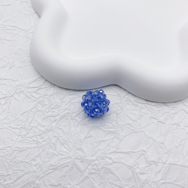 Creative woven beads handmade with zircon