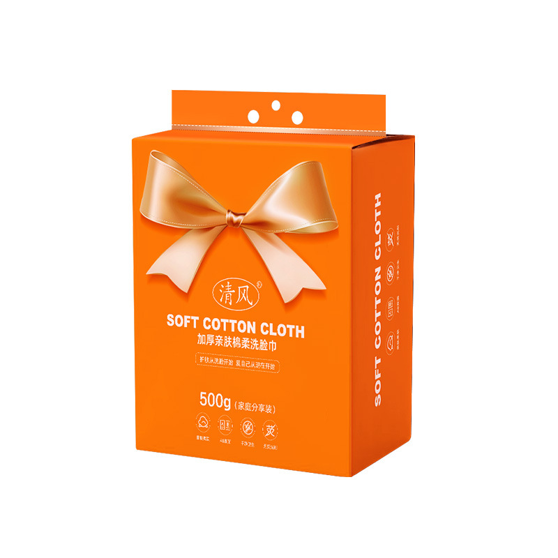 Toalla de cara de viento fresco Toalla de limpieza desechable toalla suave de algodón extra gruesa salón de belleza del hogar removedor de maquillaje Toalla de maquillaje reemplazo de cabello