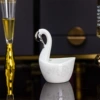 Moonlight swan