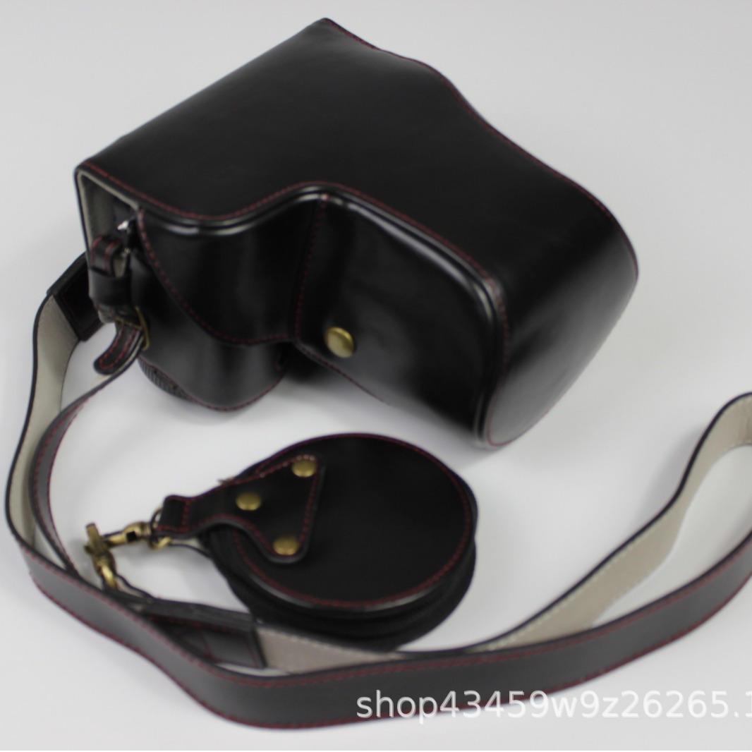 (2개) A6600 카메라 가방 케이스 카메라 베이스 반 어깨 렌즈 커버 가방 액세서리 가방