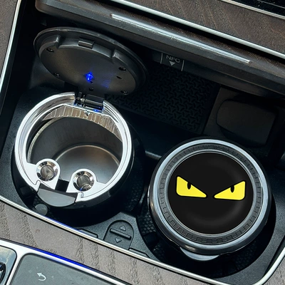 Car ashtray — Universal - devil-eyes-one-pack