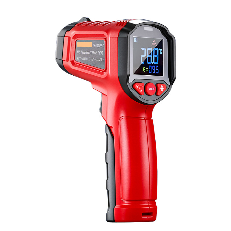 Termómetro industrial portátil de alta sensibilidad y alta precisión Termómetro industrial con pistola de temperatura infrarroja inteligente