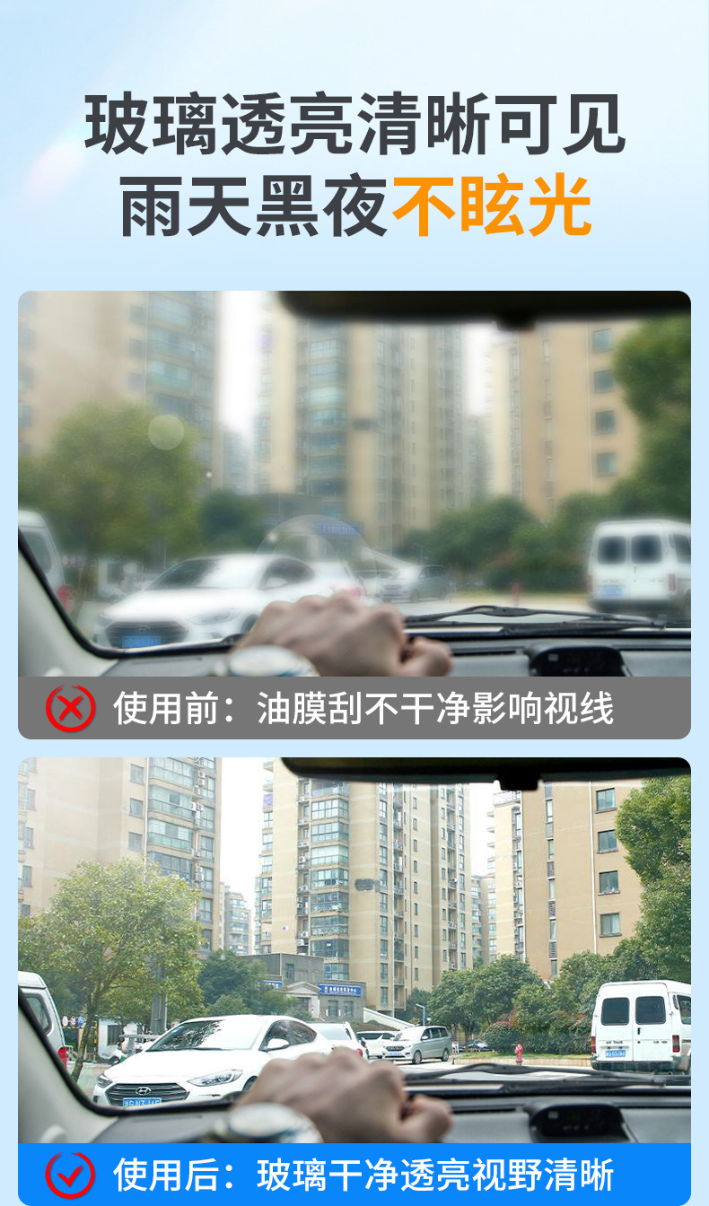 Antifreeze glass water car glass to oil film bun car wiper water winter minus 40 seasons universal