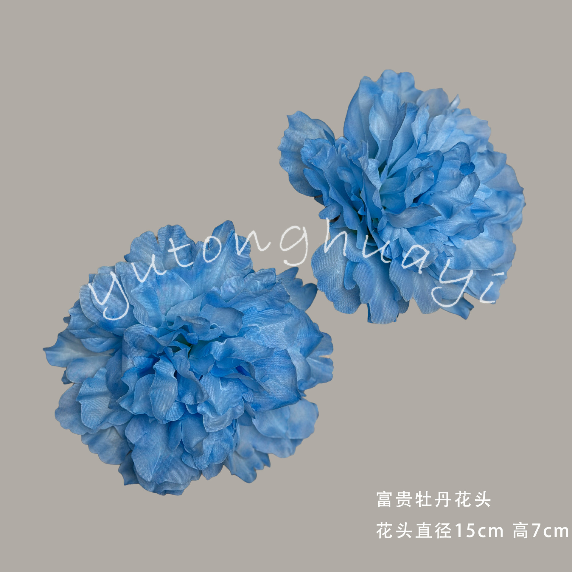 Rich peony flower