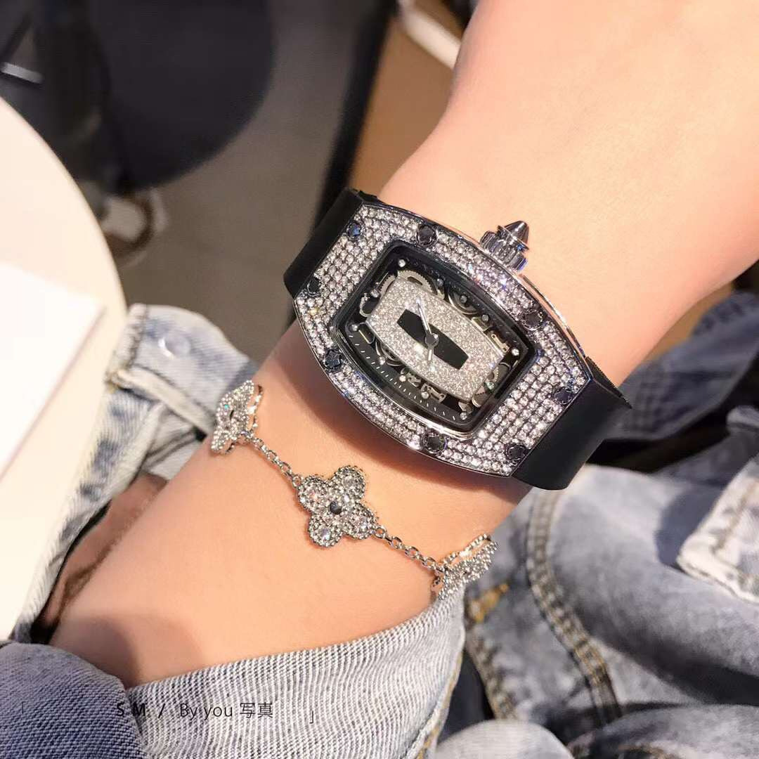 (Cross-border trading), rubber women's watch, quartz watches, internet celebrity 4