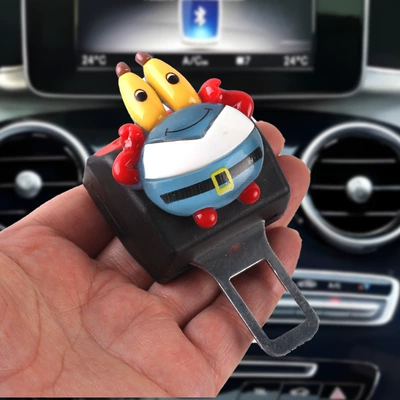 Other Automotive Interior Supplies Pair of Seat Belts Cartoon - mr-krabs