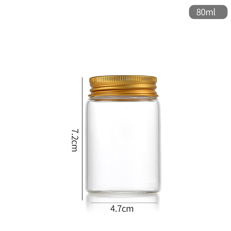 47 botellas de tapón bayonet botellas de muestras médicas botellas de té dulces botellas de frijoles de frijoles de oro botellas de embalaje de goji frasco de arena