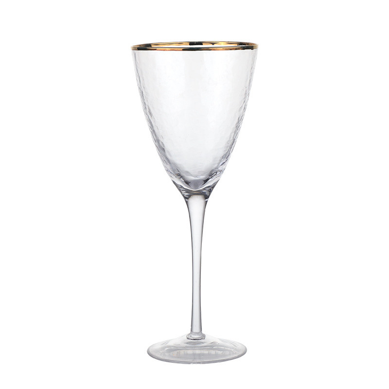 Copa de vidrio con patrón de martillo japonés, copa de vino tinto, copa de vino, copa de burbujas, copa de copa, copa de cóctel, copa de champán