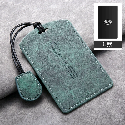 Car key bag – Seal 06 Five-Key Gt Sea - byd-big-card-green-set-hand-strap