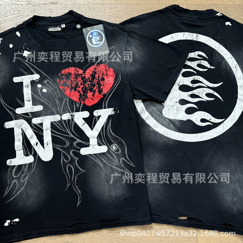 Hellstar NY Tribal Sports T-shirt Black