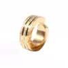 Double -striped golden ear clip