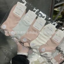 双源6322春夏秋款女士新疆棉船袜透气吸汗百棉袜低腰纯棉女袜批发