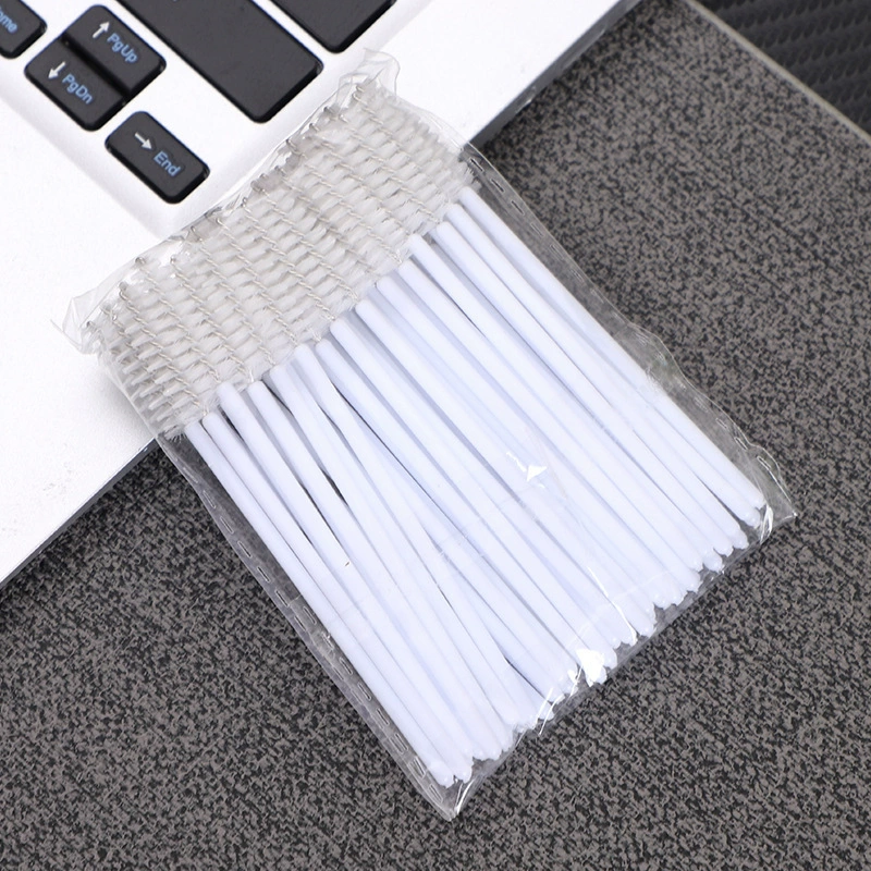 Eyelash Spoolie Brushes, Disposable Lash Brushes, Assorted Colors, Pack (50 pcs)