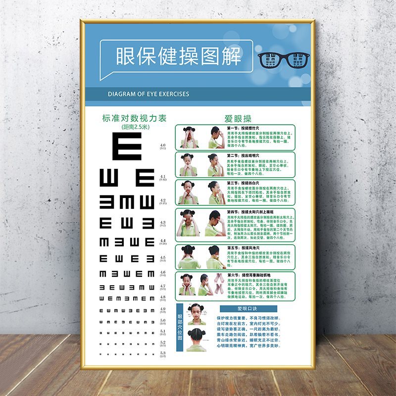 07-eye care exercises illustrations