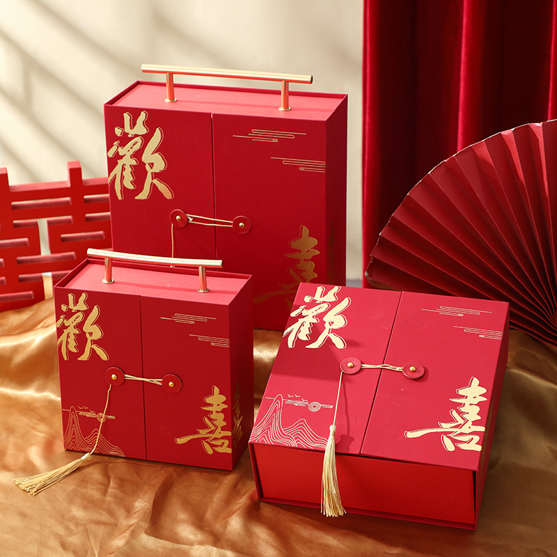 国潮中国式の新型のお土産セットは結婚して婚約します。