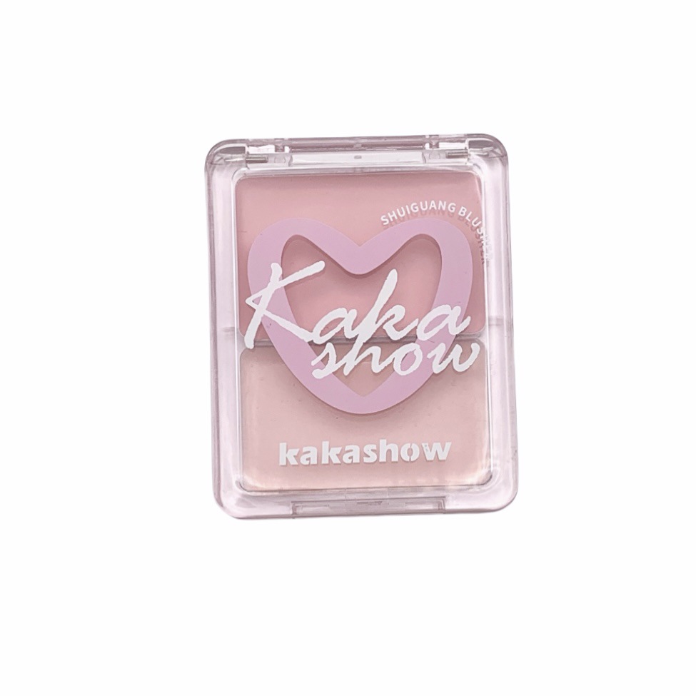 kakashow blush natural expansión tierna sensación de atmósfera coreana barata blush brillante brillante maquillaje