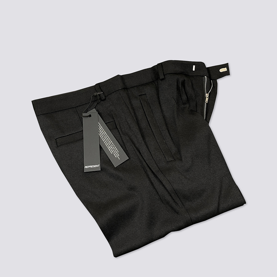 SS22 REPRESENT American Athflow estilo retro invisible cremallera pantalones pantalones casuales para hombre