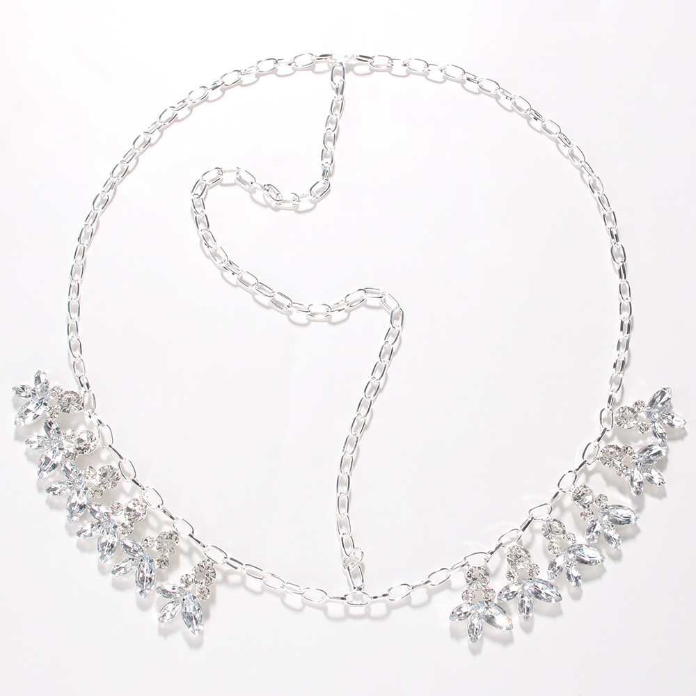 AliExpress Venta caliente rhinestone máscara personalidad europea y americana completo diamante colgante cara decoración Halloween todo-juego joyería