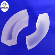 台阶压条石英玻璃环耐高温高透光石英玻璃打孔开槽异形件加工