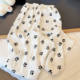 Internet Celebrity Walking Pajama Pants Women's Pants Ins Style Sweet Girl's Student Dormitory Slimming Wide Leg Outer Wear Home Pants