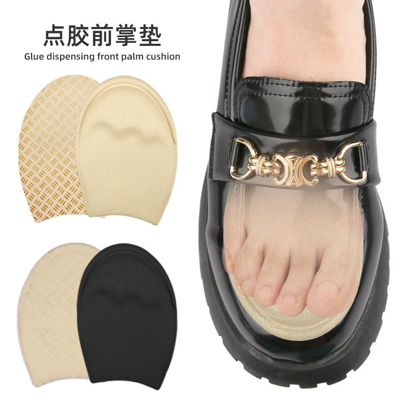 Мокасины для кроссовок половинного размера, подушечки для мужской и женской передней части стопы, нескользящая обувь, большие изменения, маленькие, можно разрезать подушечку для передней части стопы