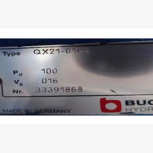 BUCHER布赫齿轮泵QX21-016R 100020064