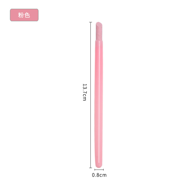 Nuevo bolígrafo de cuarzo para uñas de dos cabezas bolígrafo de esmerilado de reparación y exfoliante multifuncional de doble cabeza