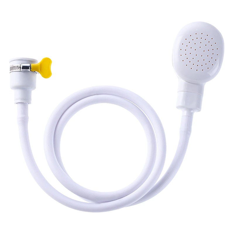 Трансграничные прямые поставки, простой душ для домашних животных, пластиковая бытовая душевая ванна, быстроразъемная насадка, принадлежности для чистки и ухода за кошками и собаками