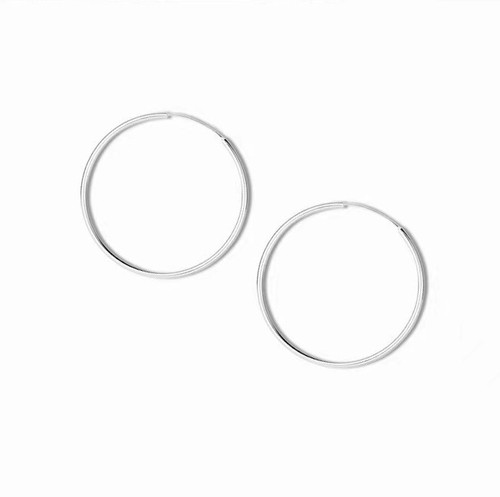 s925 sterling silver large hoop earrings for women European and American temperament cool style earrings new fashion versatile high-end earrings