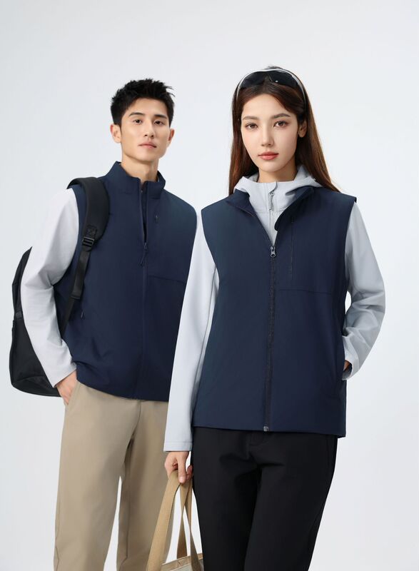 3M新雪丽马甲立领一体科技棉服25初秋新款可外穿内搭立领商务工服|undefined