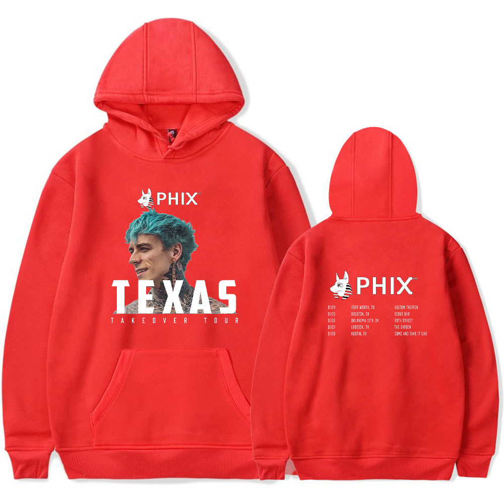 Fix Texas toma el control de la gira sudaderas con capucha para las mujeres de moda cool popular con capucha linda